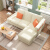A家家具ソファ北欧客間小部屋ファクラ両はソファで取ります。日本式椅子は折り畳み畳です。黄色帯はADS-028を踏みます。