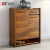BS家具新中国式木質シャムボックス現代シンプロ客間収納ロッカー簡易玄関戸棚棚C 02 2ドアシャーボックス