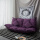 160 CMローランド紫+抱き枕二つ